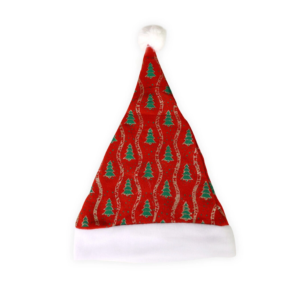 Vánoční čepice se stromečky