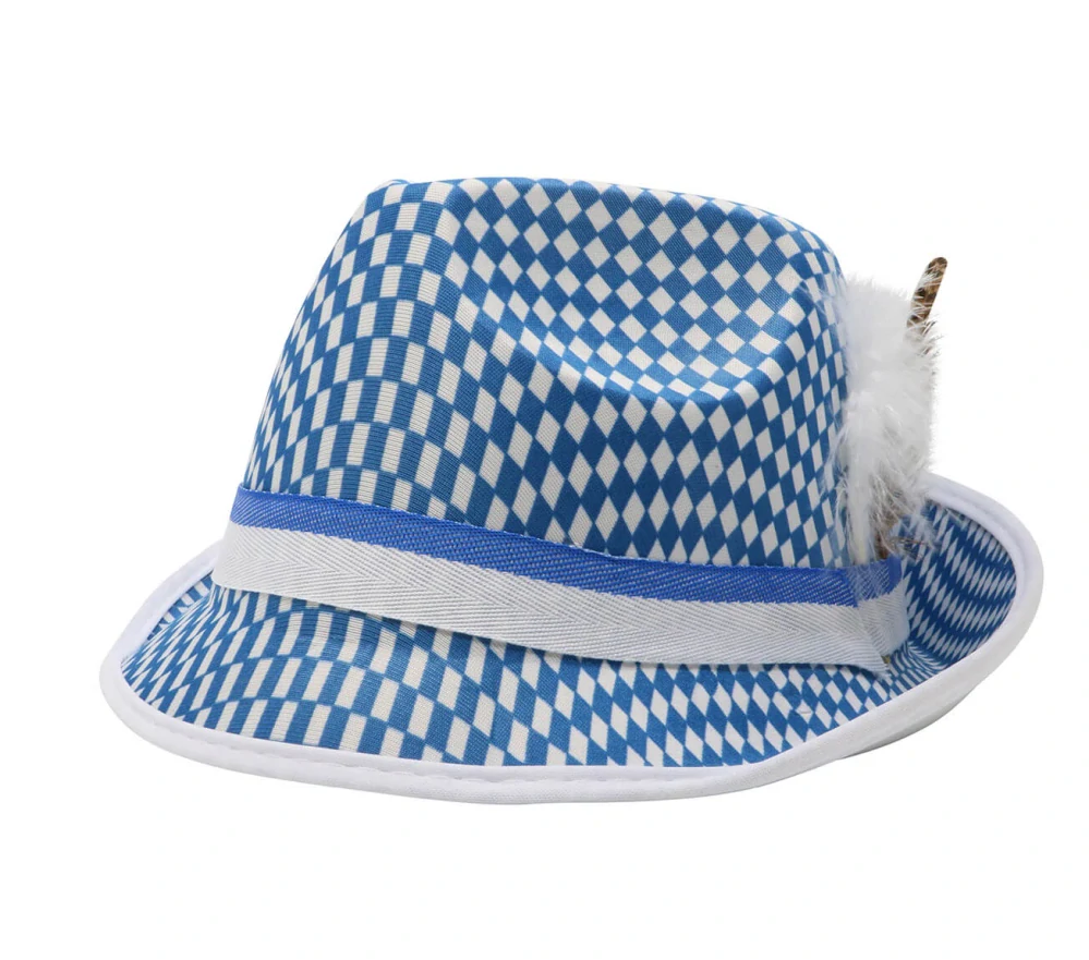 Klobouk s peřím Oktoberfest