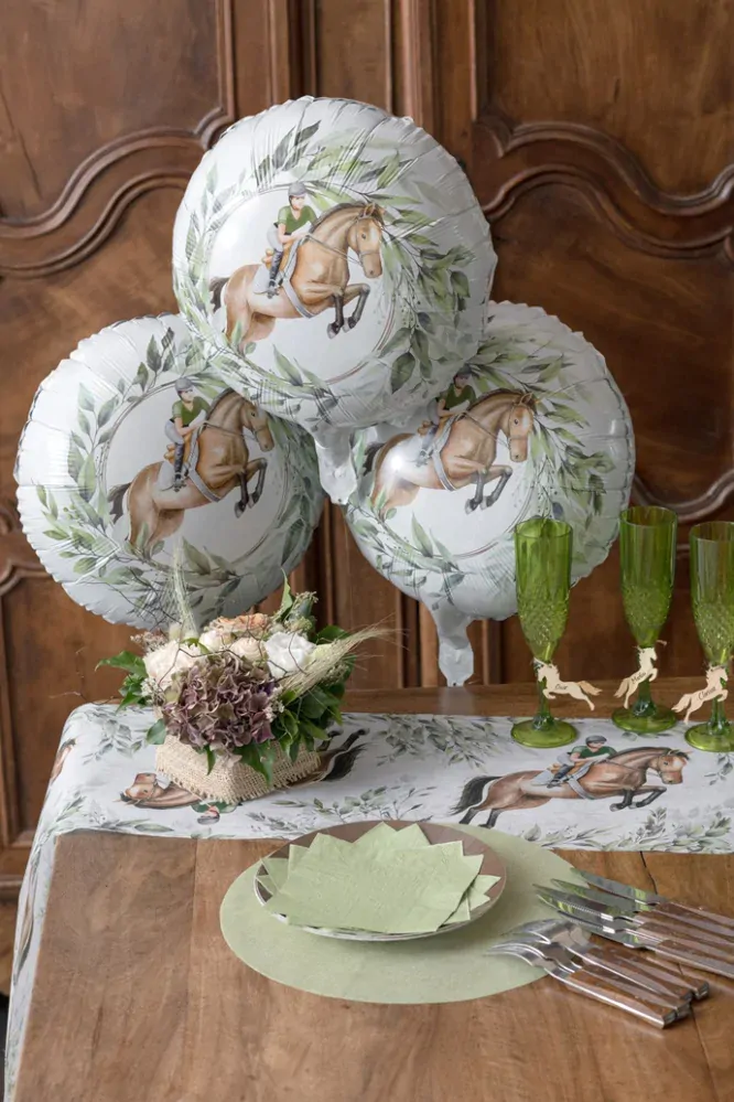 Fóliový balonek Závodní kůň