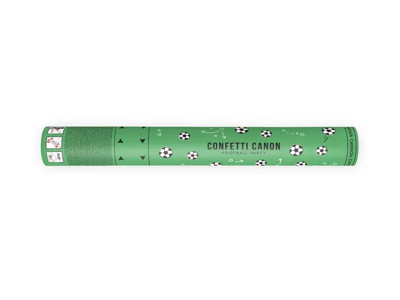 Vystřelovací konfety Fotbal 40 cm