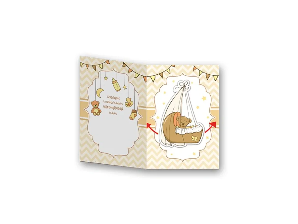 Hudební blahopřání k narození miminka - Medvídek