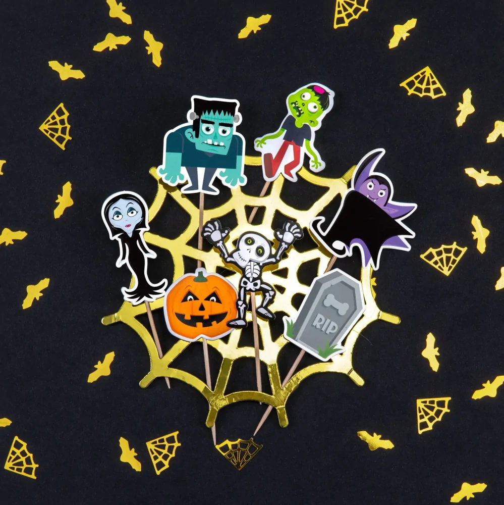 Napichovátka Halloween Monstra 7ks