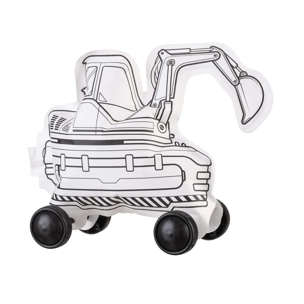 Nafukovací omalovánka Bagr