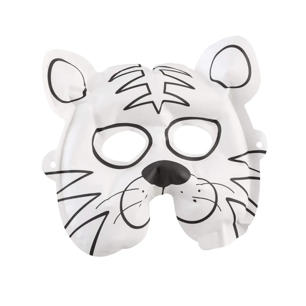 Nafukovací omalovánka maska Tygr