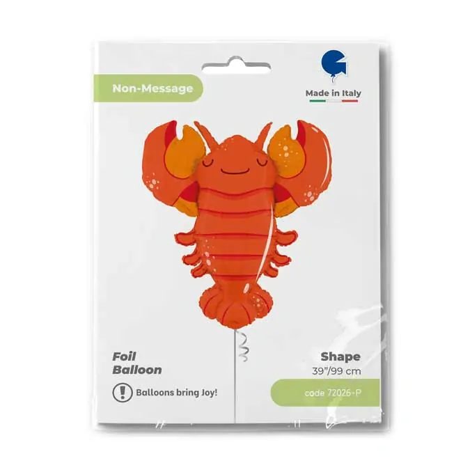 Foliový balónek Humr 99 cm