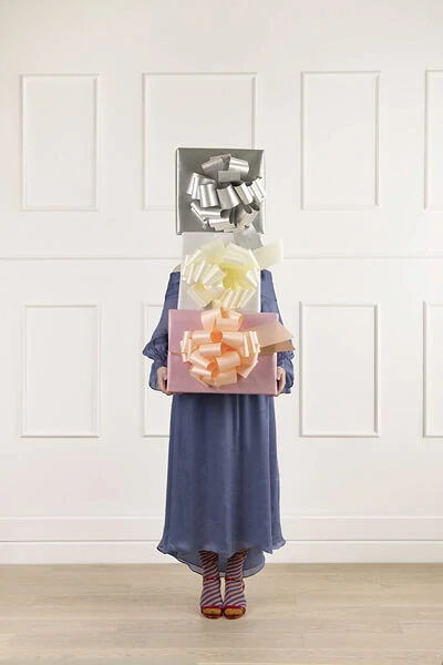 Dekorační stahovací stuha 30 cm - broskvová