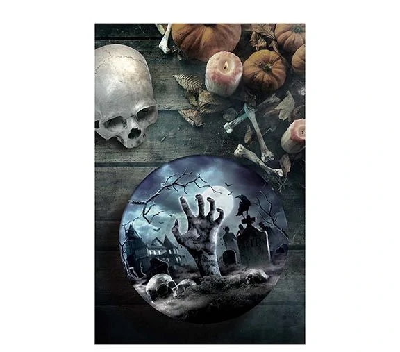 Plastová miska Hřbitov - ruka zombie