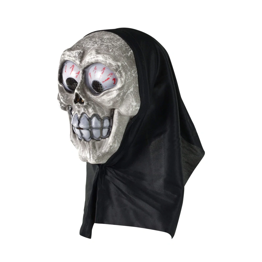 Halloween maska šílený kostlivec s šátkem