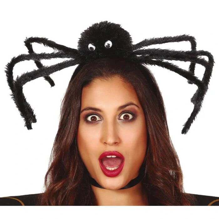 Halloween čelenka Pavouk
