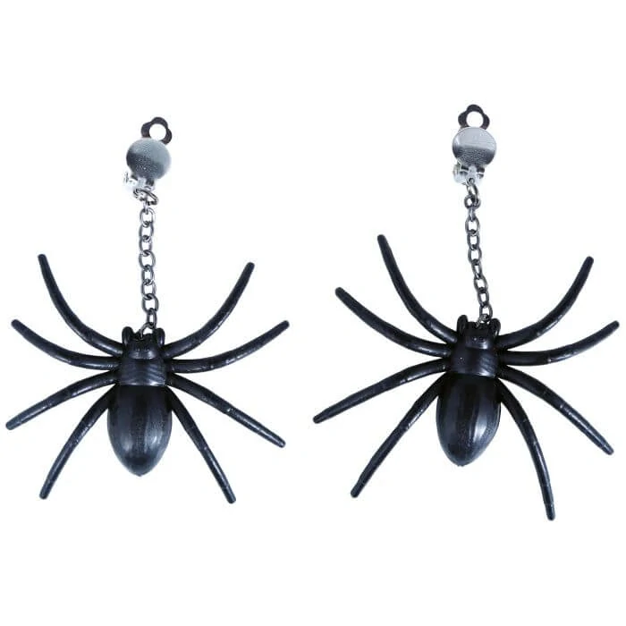Set halloweenských šperků - pavouci