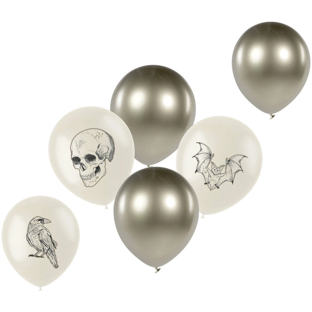 Latexové balonky Classy Halloween 6 ks