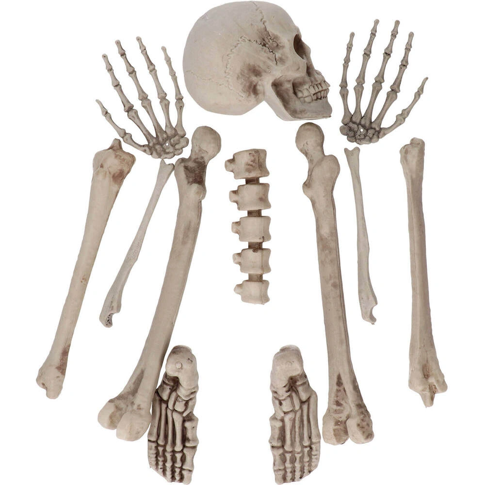 Halloween dekorace kosti 12 ks