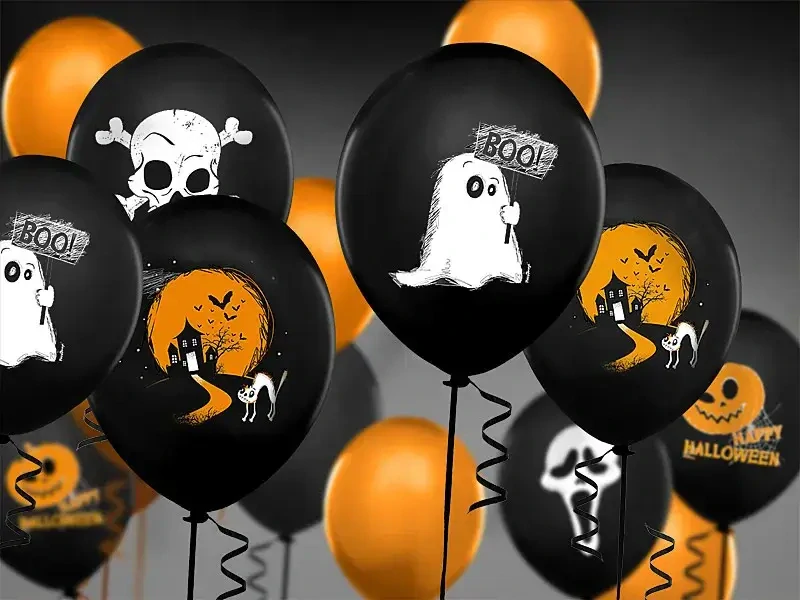 Latexové balonky - Halloween Duch 6 ks