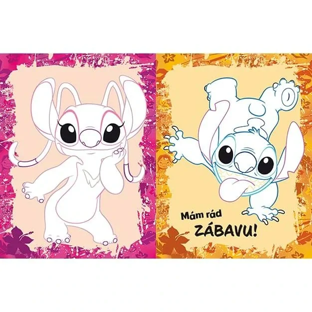 Omalovánky s tetováním Lilo a Stitch