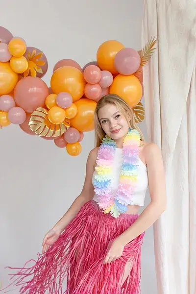 Havajská sukně - růžová