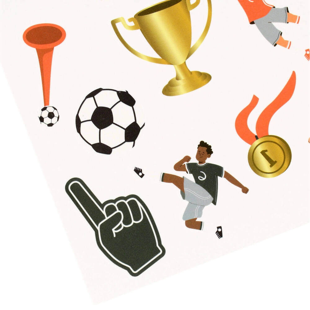 Dětské dočasné tetování Fotbal 25ks