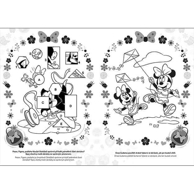 Omalovánky Minnie A4