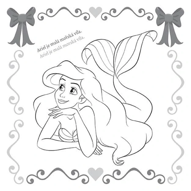 Pexeso v sešitu Disney Princezny