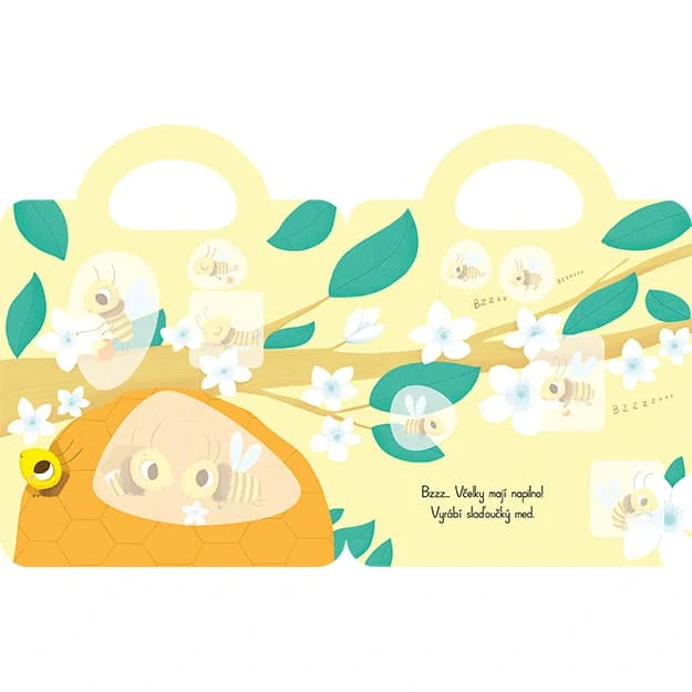 Samolepky pro nejmenší Zvířátka na zahradě