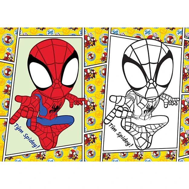 Omalovánky Spidey A5