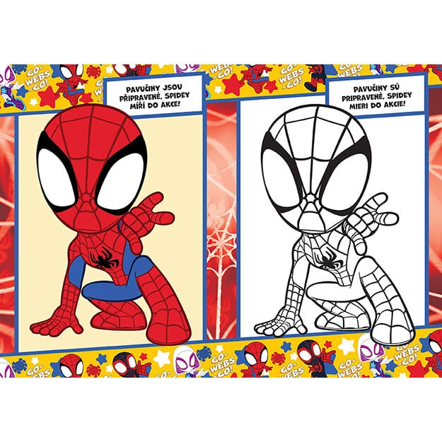 Omalovánky Spidey A5