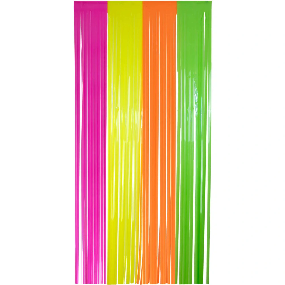 Neonový duhový závěs 100 x 200 cm