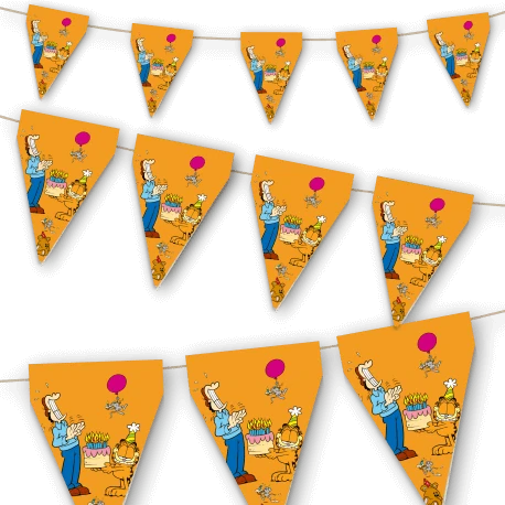 Papírové tašky Garfield 6ks