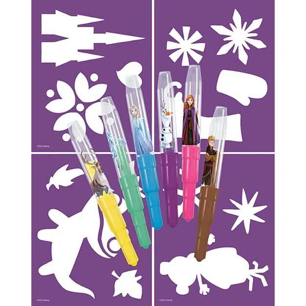 Foukací fixy Ledové království