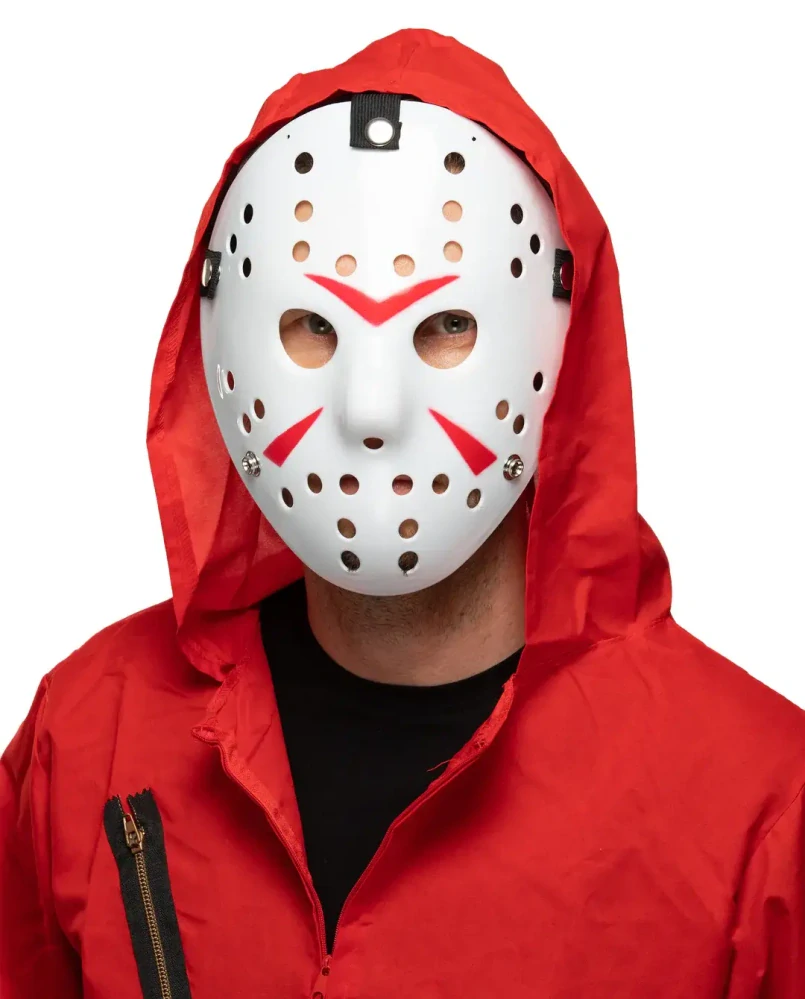 Halloween maska Pátek 13. - bílá