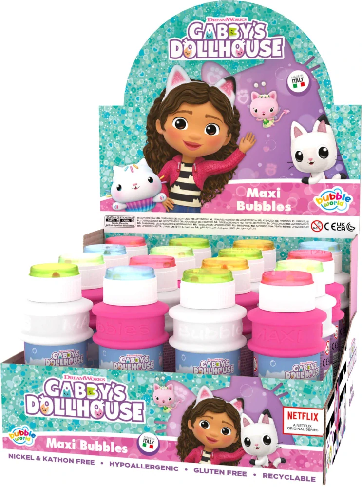 Bublifuk 175ml Maxi Gábinin Kouzelný Domek