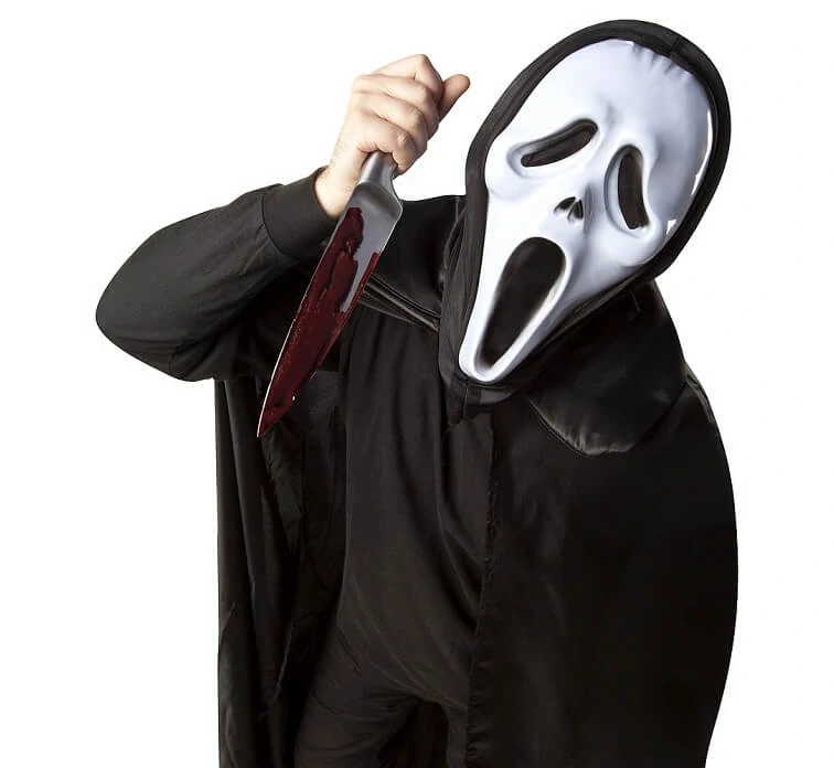 Maska na Halloween Vřískot