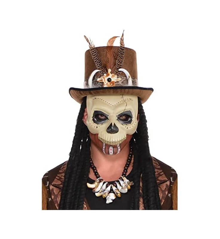 Halloweenská maska kostlivec