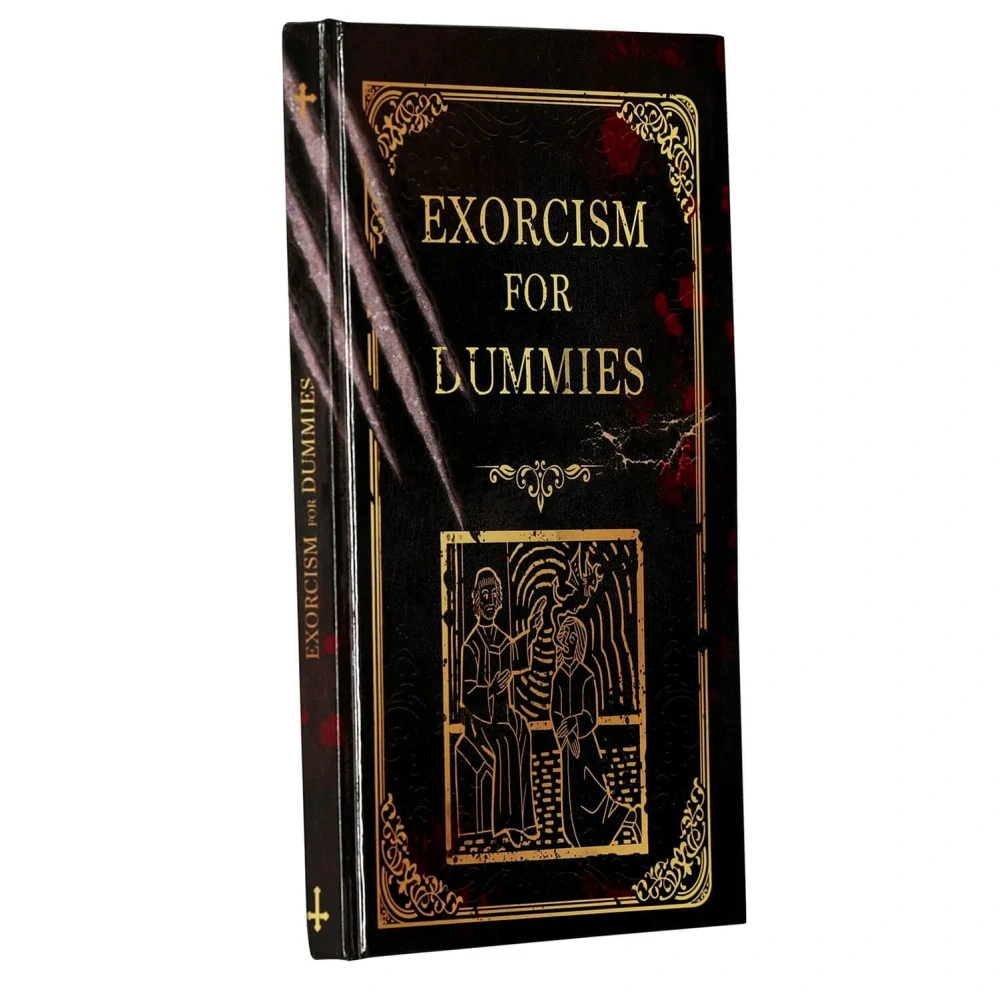 Dekorační kniha Exorcism for Dummies