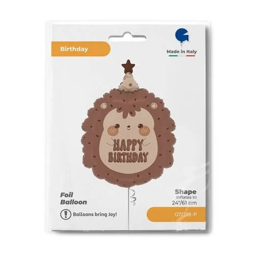 Fóliový balonek Ježek HB 61 cm