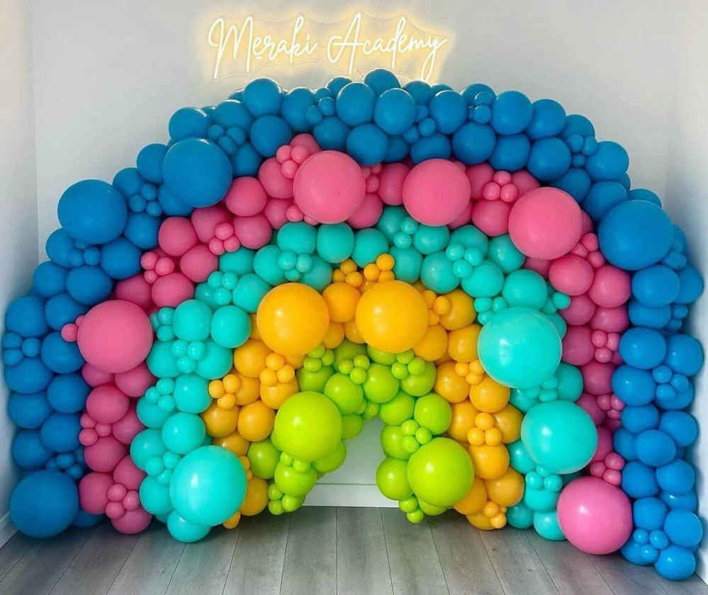 Dekorační balonky aqua zelené 30 cm/12"