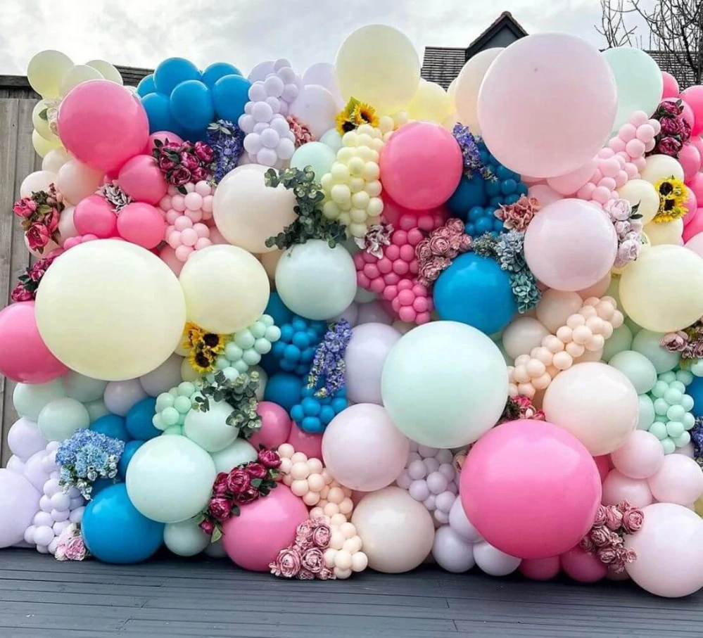 Dekorační pastelové balonky světle růžové 30 cm/12" 100 ks