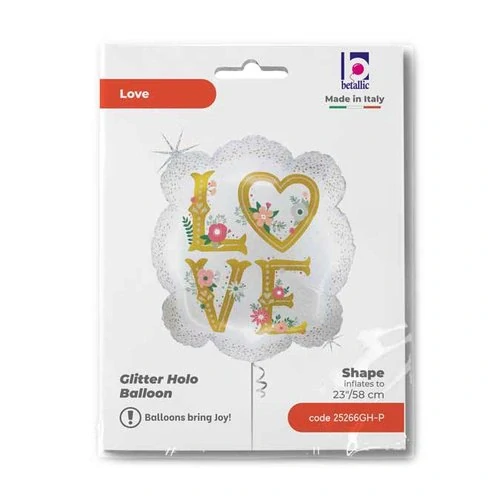 Rámeček Love 58 cm fóliový balónek