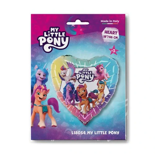 Fóliový balonek srdce My Little Pony 46 cm