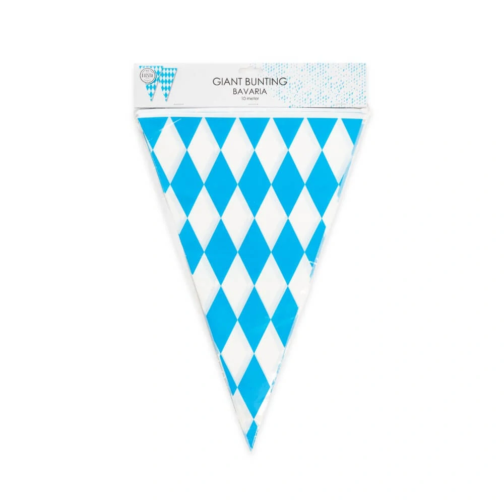 Vlaječková girlanda Oktoberfest Bavaria 30 × 45 cm - 10 m