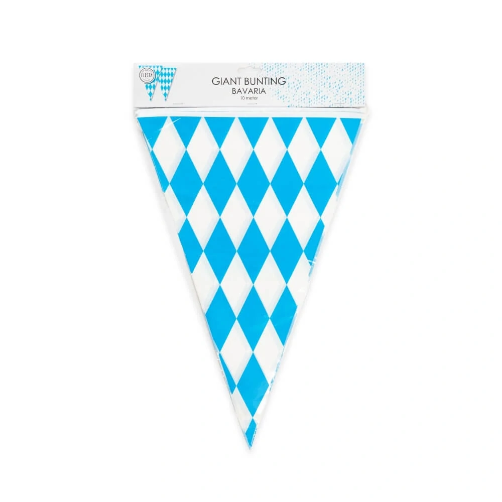 Vlaječková girlanda Oktoberfest Bavaria 20 × 30 cm - 10 m