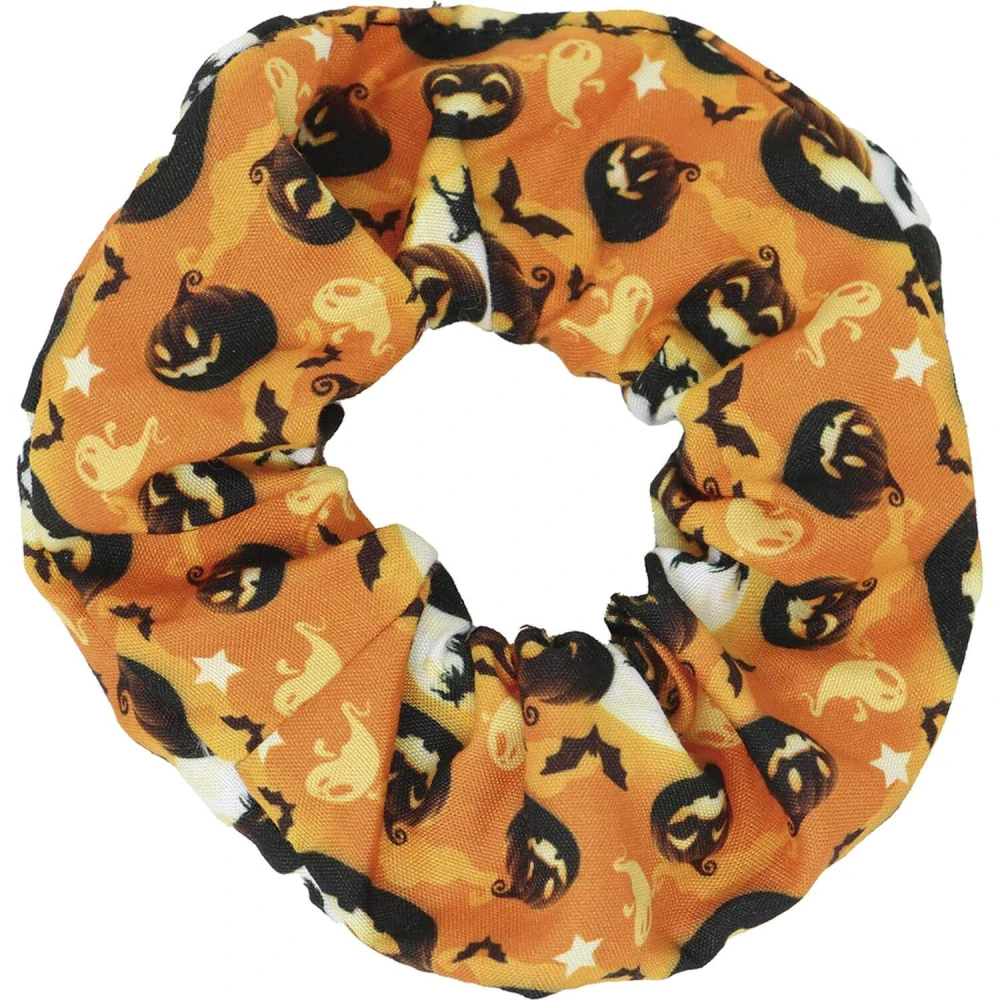 Gumička do vlasů Halloween dýně