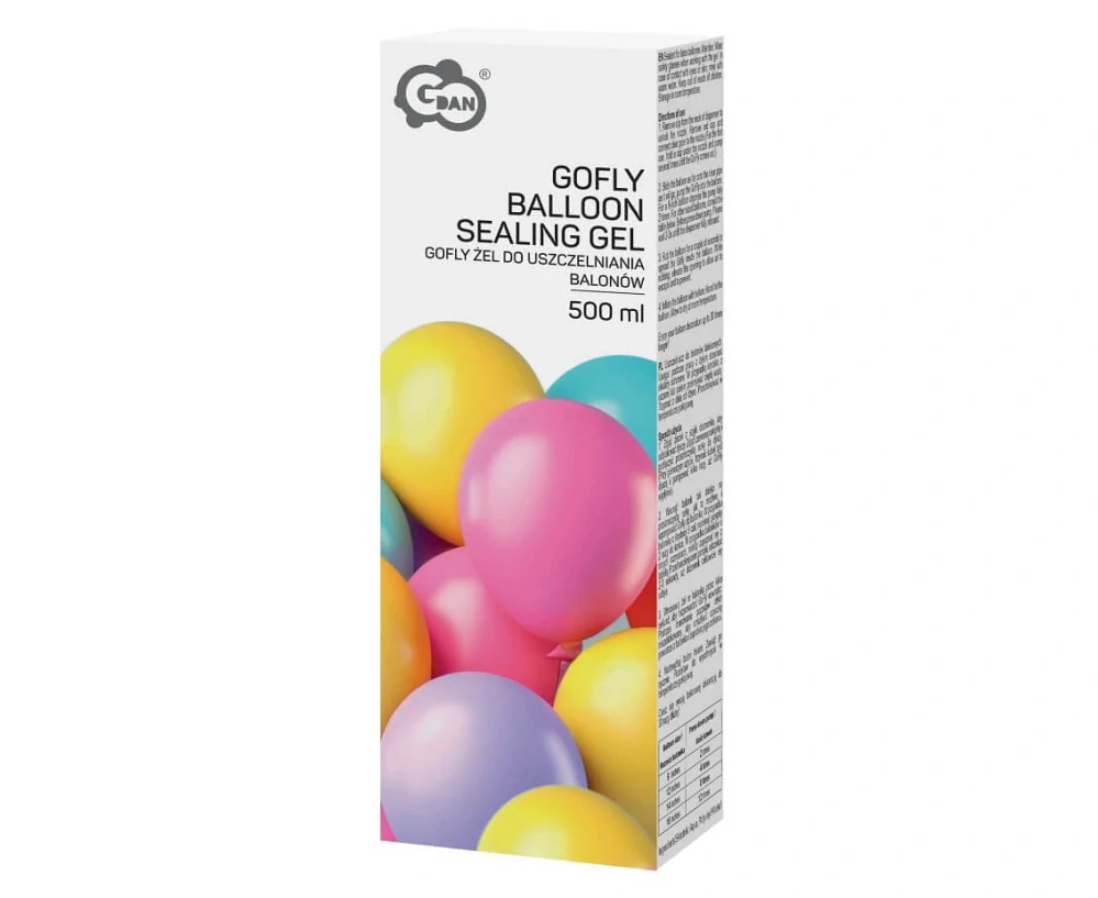 GoFly Gel pro delší výdrž helia v balonku 500 ml