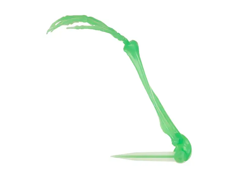 Svítící kostlivé ruce s bodcem 46 cm - 2 ks