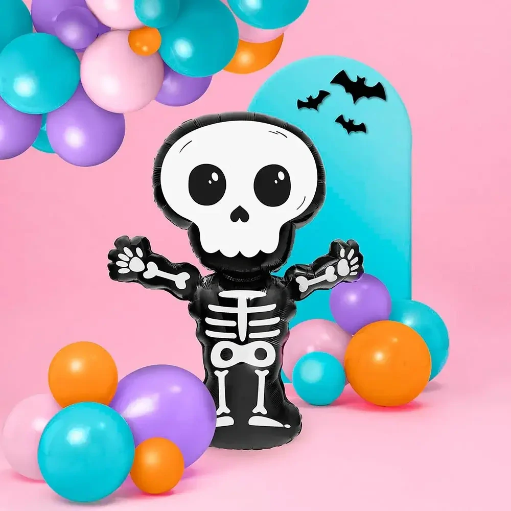 Foliový balonek Halloween Kostlivec Trick or Treat 120 cm