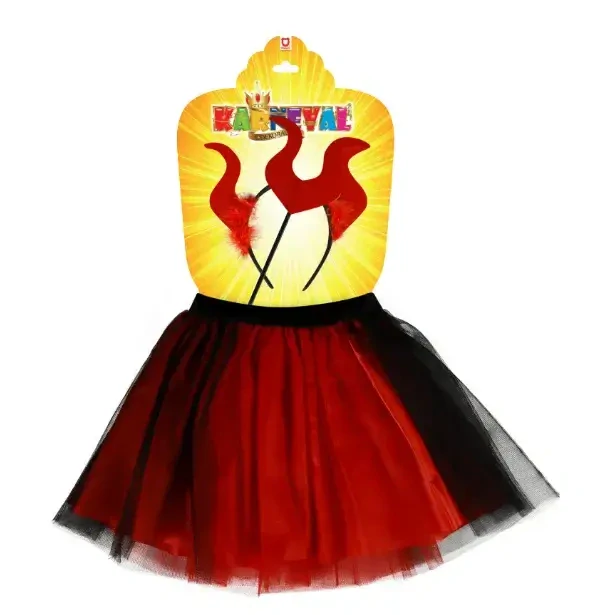 Dětský kostým TUTU sukně Čertice