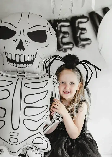 Halloweenská čelenka Černý pavouk