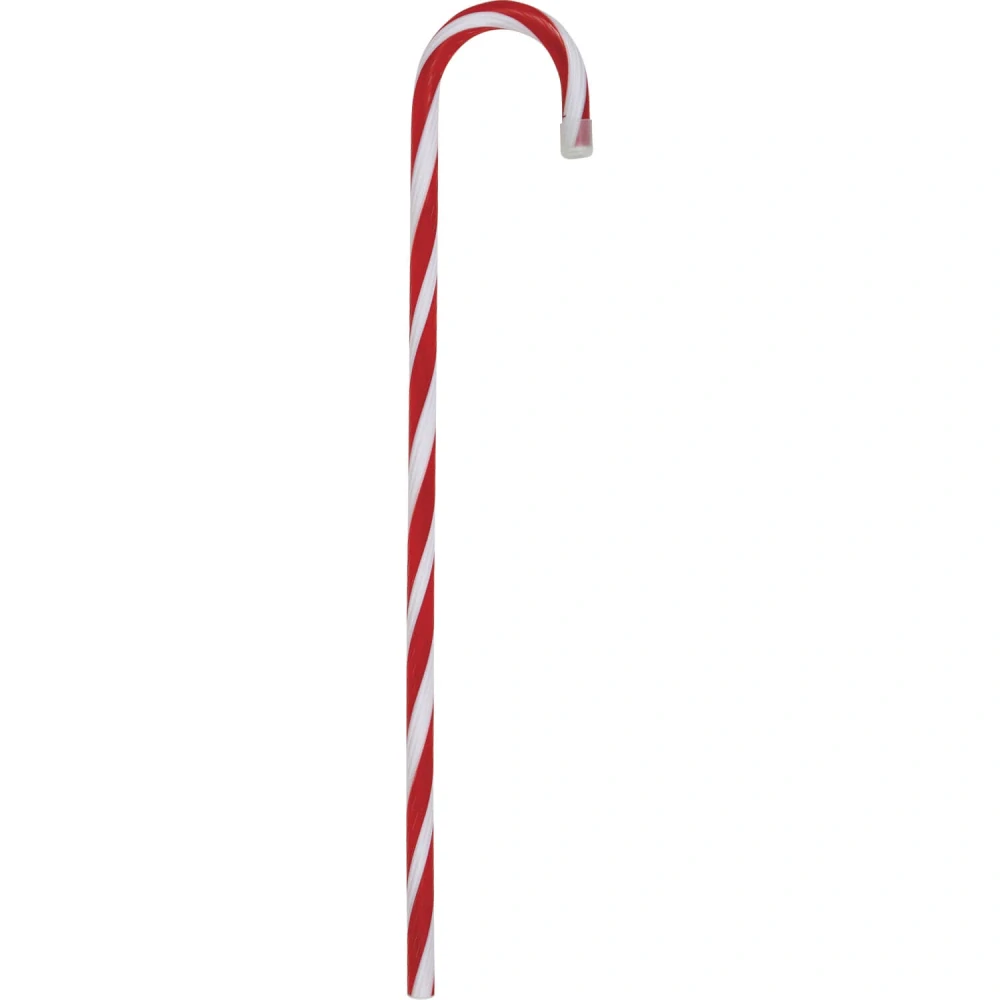 Vánoční červenobílá cukrová hůlka 70 cm