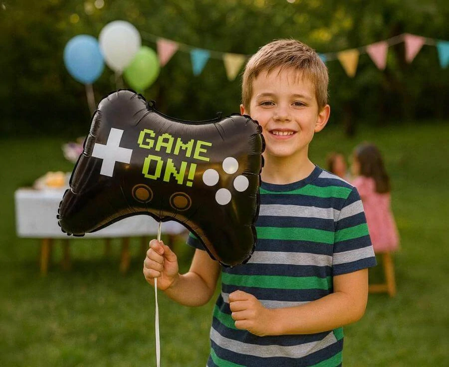 Foliový balonek ovladač Game On 58 cm