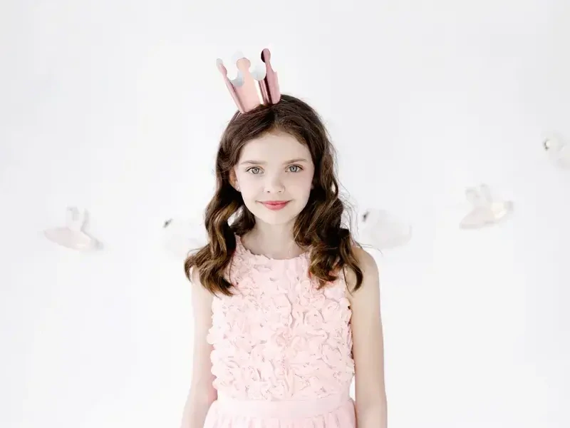 Party korunky Rose Gold - 6 ks