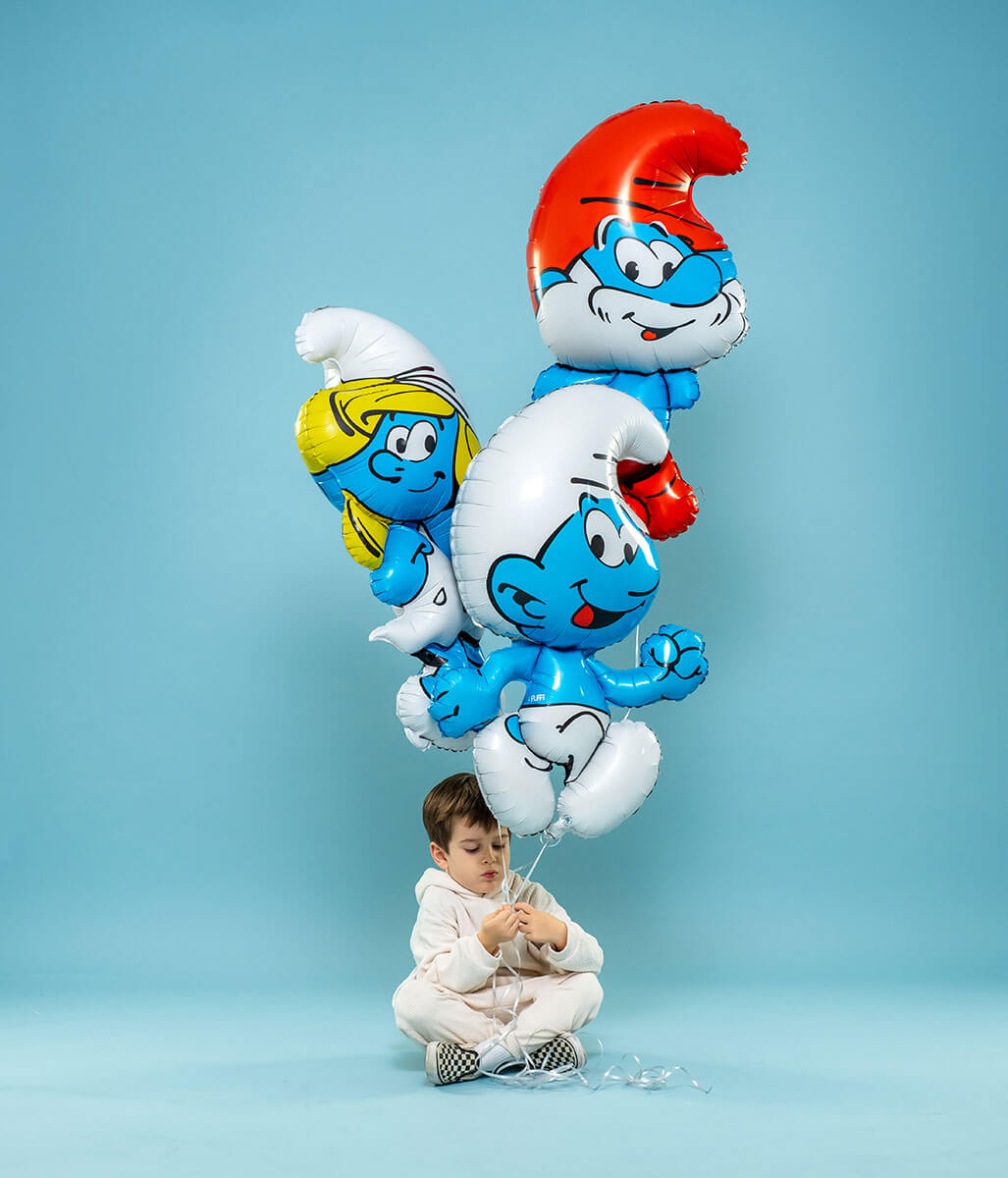 Foliový balonek Taťka Šmoula figurka 70 cm